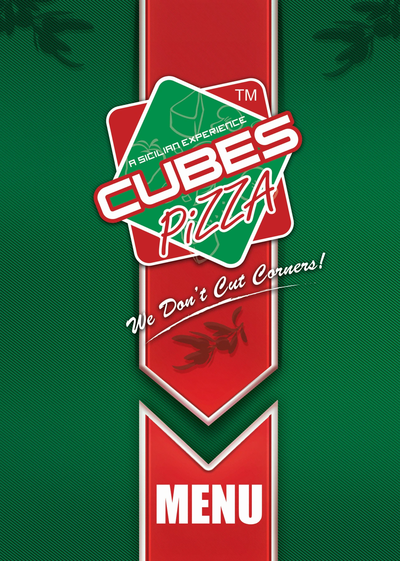 CUBES Pizza 菜单设计